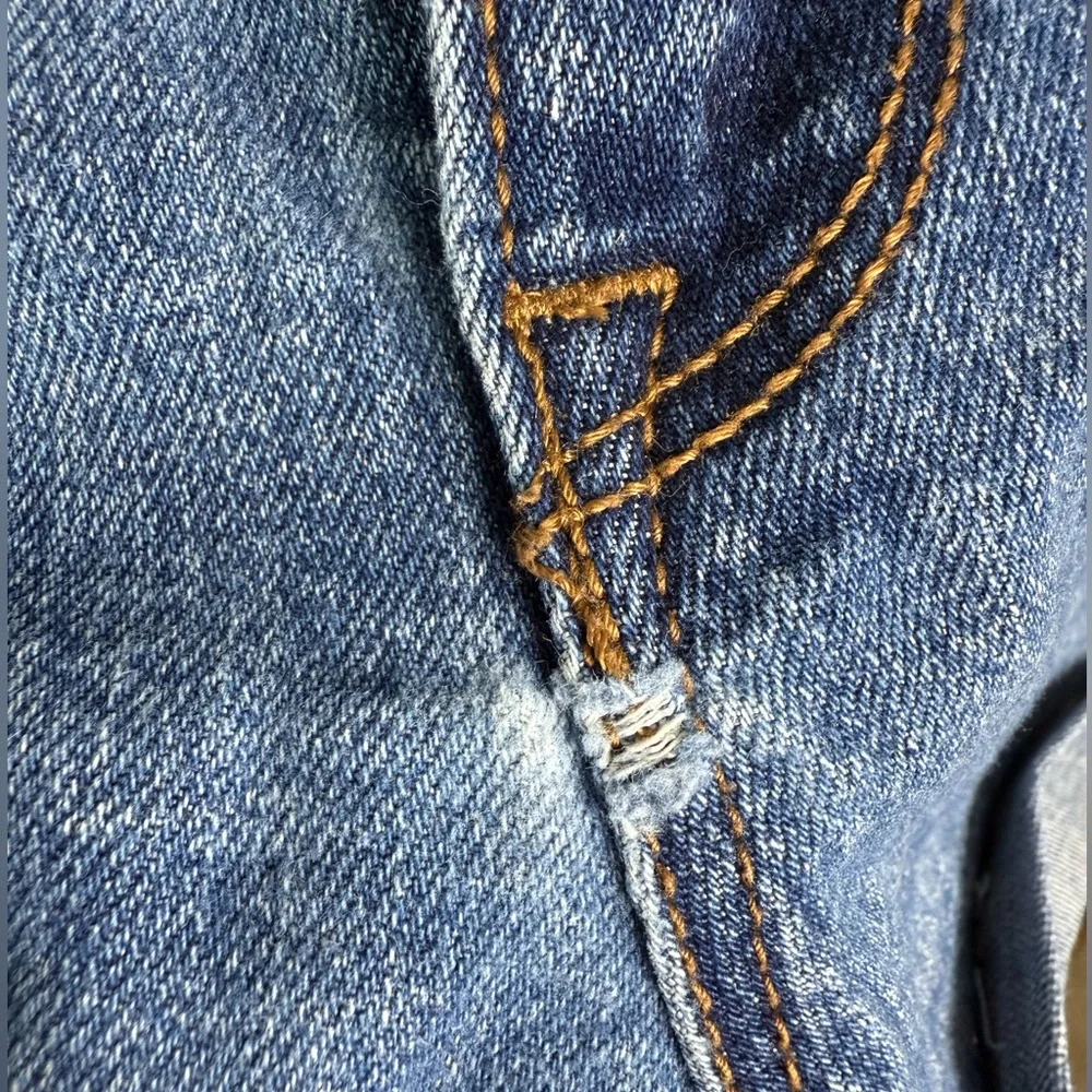 Old Navy Boyfriend Jean Shorts - Blue - Picture 3 of 5